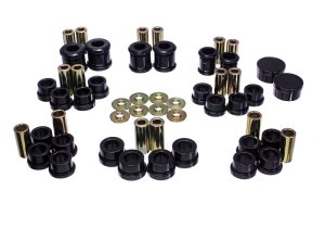 Mazda Miata Control Arm Bushing Set - Rear - Energy Suspension - Hyper-Flex Performance Polyurethane - Black - `16-`27